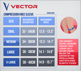 Compression knee sleeve 5mm Neoprene heavy duty for Weightlifting, Crossfit or any fitness workout.