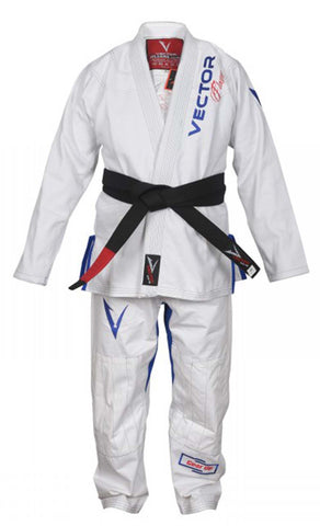 Flamma series BJJ gi with pre-shrunk fabric and embroidered design