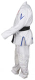 Flamma series BJJ gi with pre-shrunk fabric and embroidered design