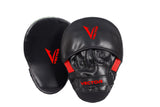 Gel Padded Curved Focus Pads Mitts for Boxing Kickboxing MMA Cardio