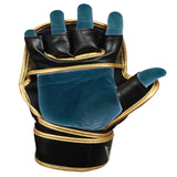 MMA Hybrid sparring grappling gloves Galvarino series - Gold colour