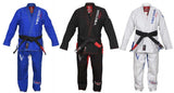 Flamma series BJJ gi with pre-shrunk fabric and embroidered design