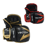 MMA Hybrid sparring grappling gloves Galvarino series - Gold colour